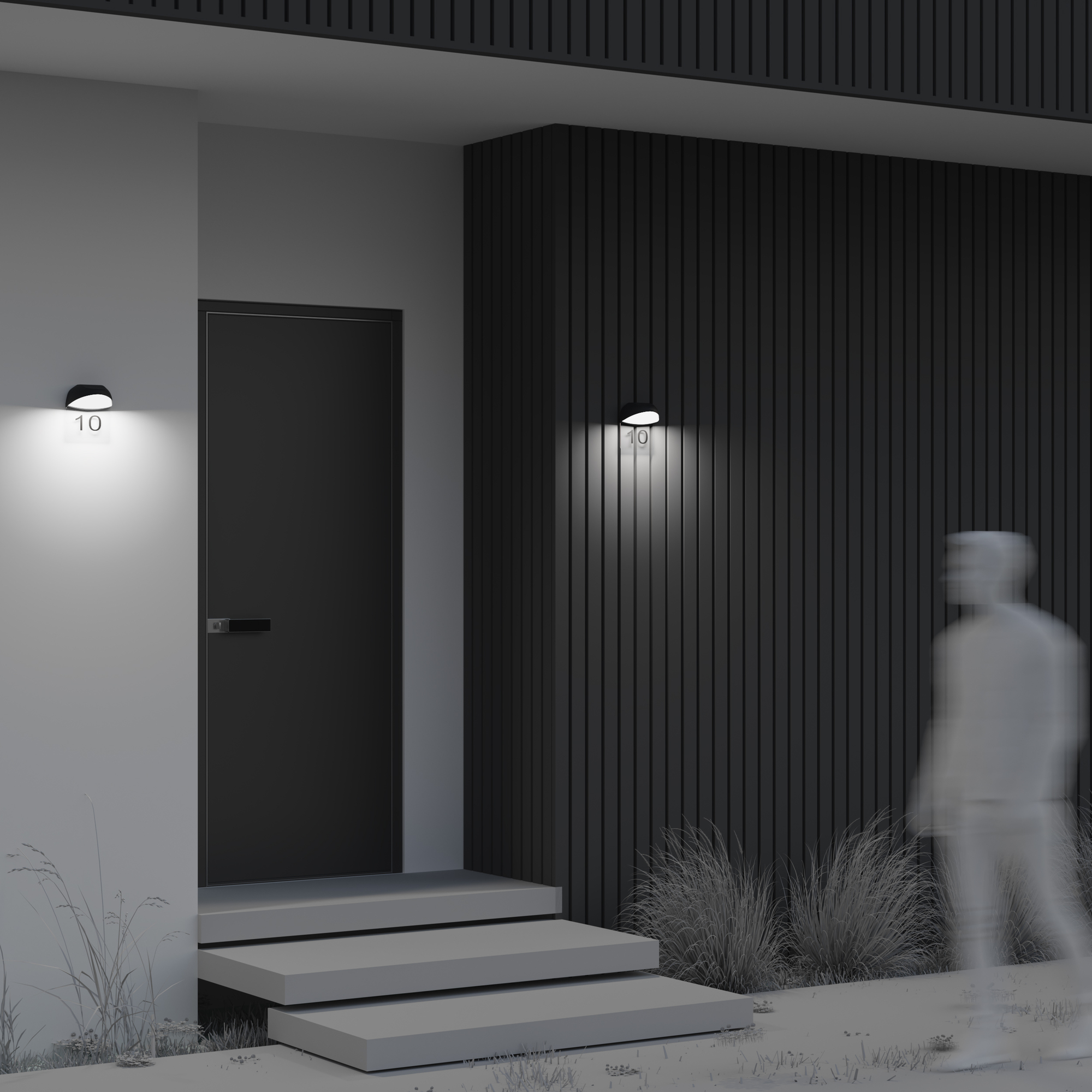 Дополнительная картинка Настенный светильник (бра) Outdoor O447WL-L7GF3K