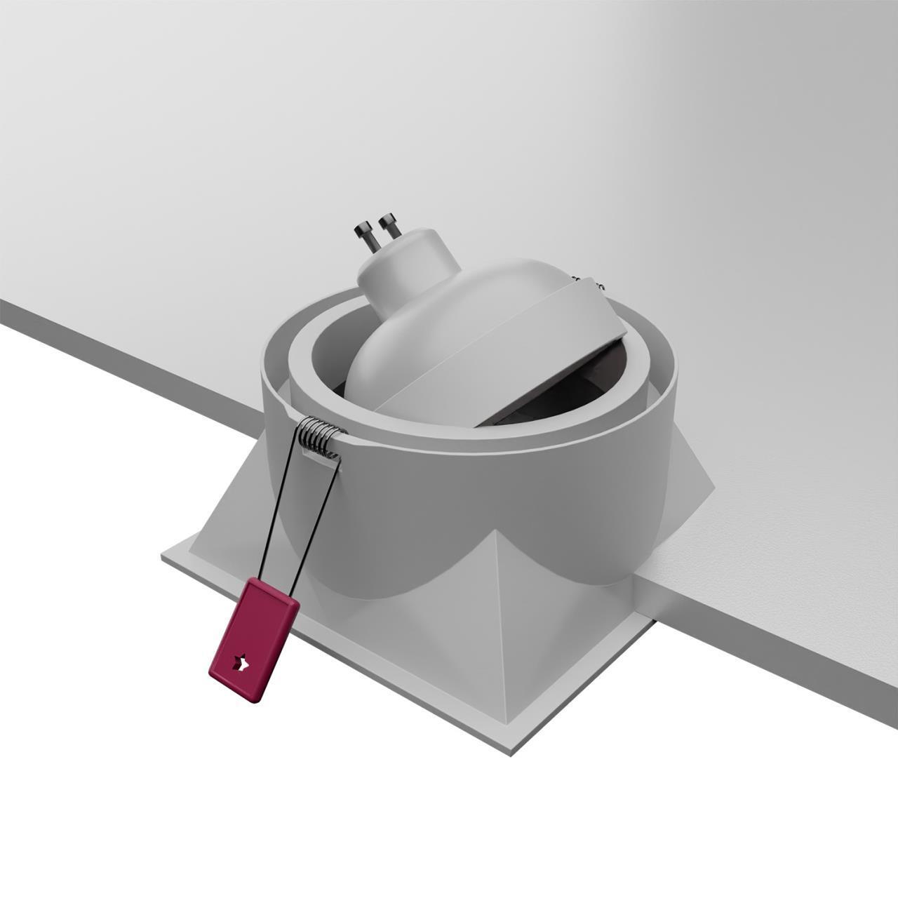 Дополнительная картинка Врезной светильник Lamppu 4521-1C