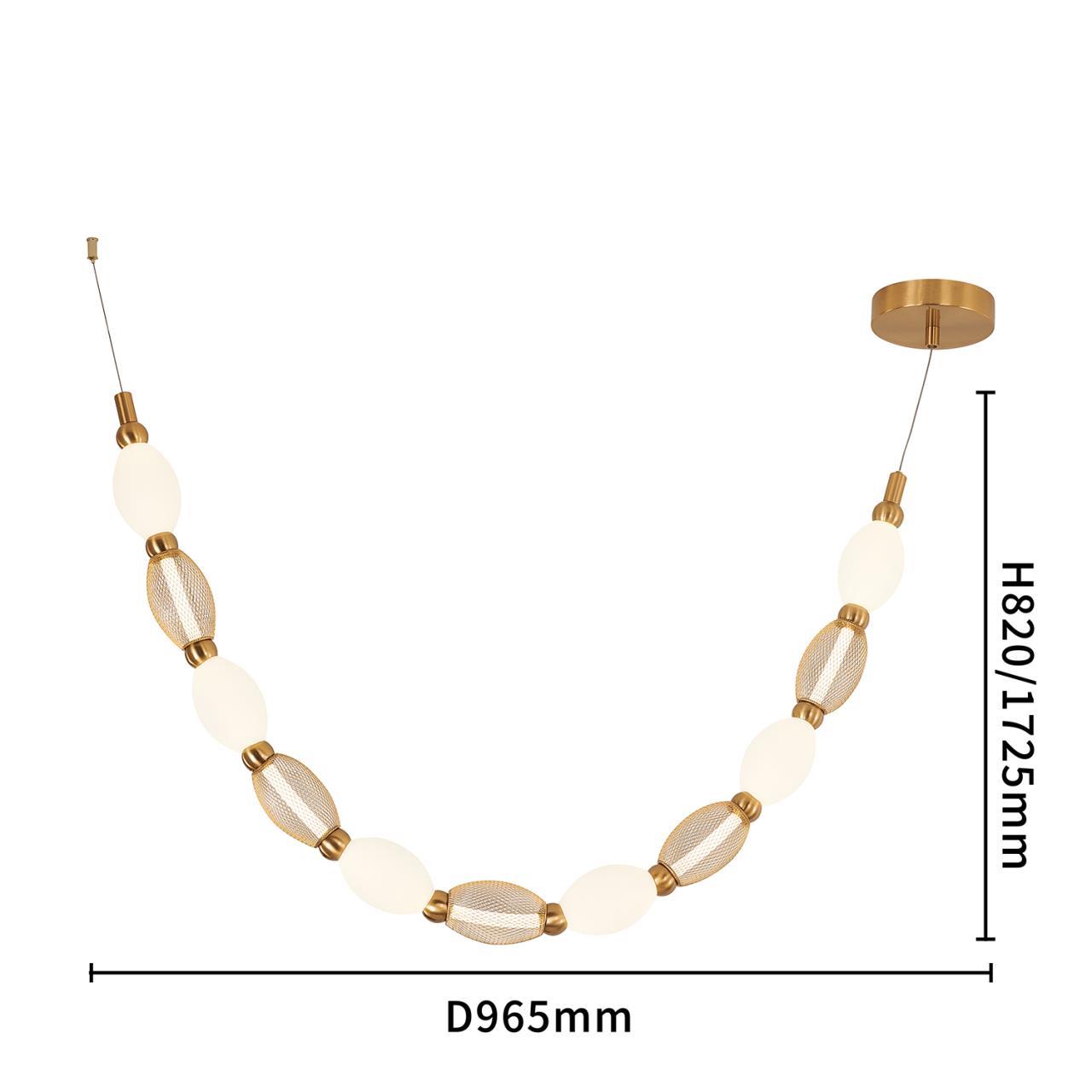 Дополнительная картинка Подвесной светильник Perler 4559-1PC