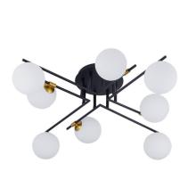 Потолочные Потолочная люстра Arte Lamp GEMINI A2243PL-8BK, доставка по Казахстану 