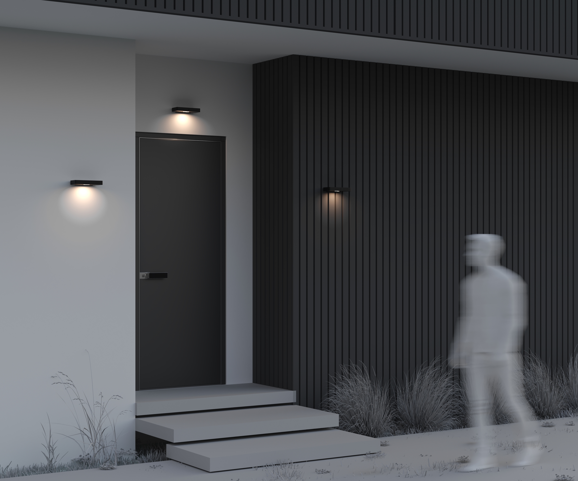 Картинка Настенный светильник (бра) Outdoor OSL456WL-L2GF3K