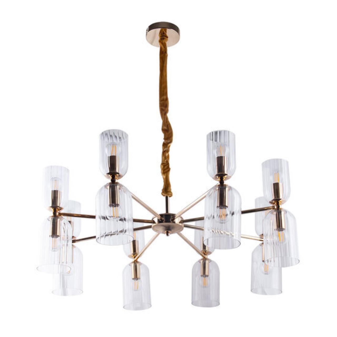 Картинка Подвесная люстра Arte Lamp CHARM A1623LM-16GO