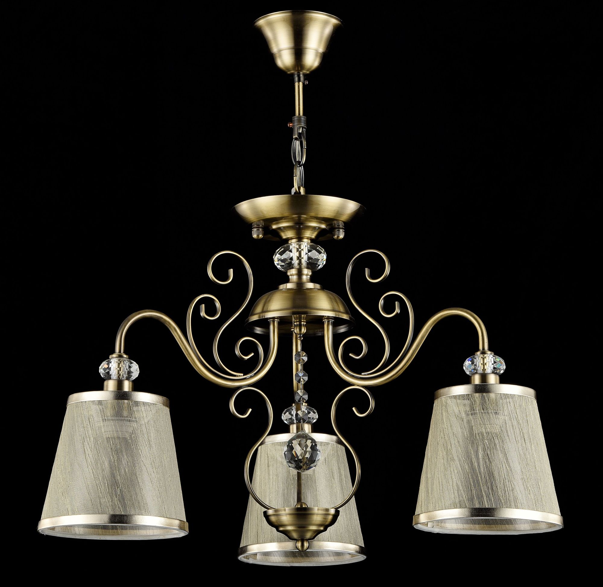 Дополнительная картинка Подвесная люстра Freya Driana FR2405-PL-03-BZ