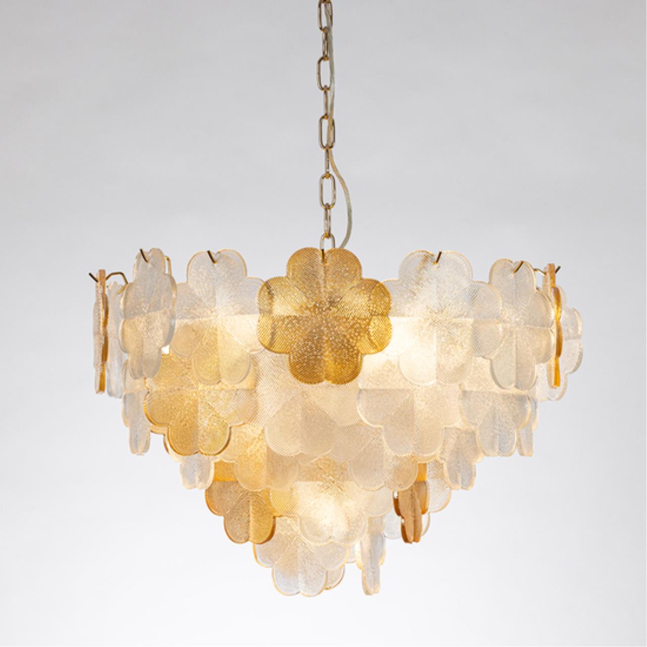 Дополнительная картинка Подвесной светильник Arte Lamp MALLIKA A4077LM-10GO