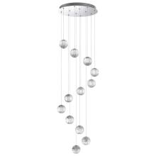 люстры 5007/56l l-vision odl24 459 люстра led 56w 4000k 4711лм crystal, доставка по Казахстану 