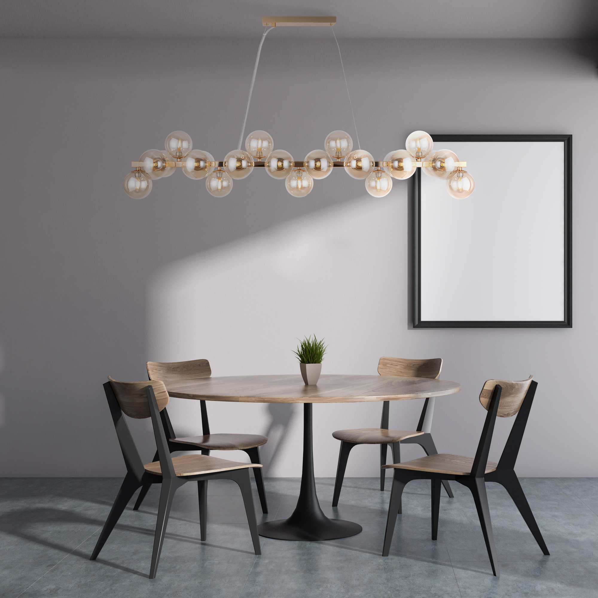 Дополнительная картинка Подвесная люстра Maytoni Dallas MOD547PL-25G