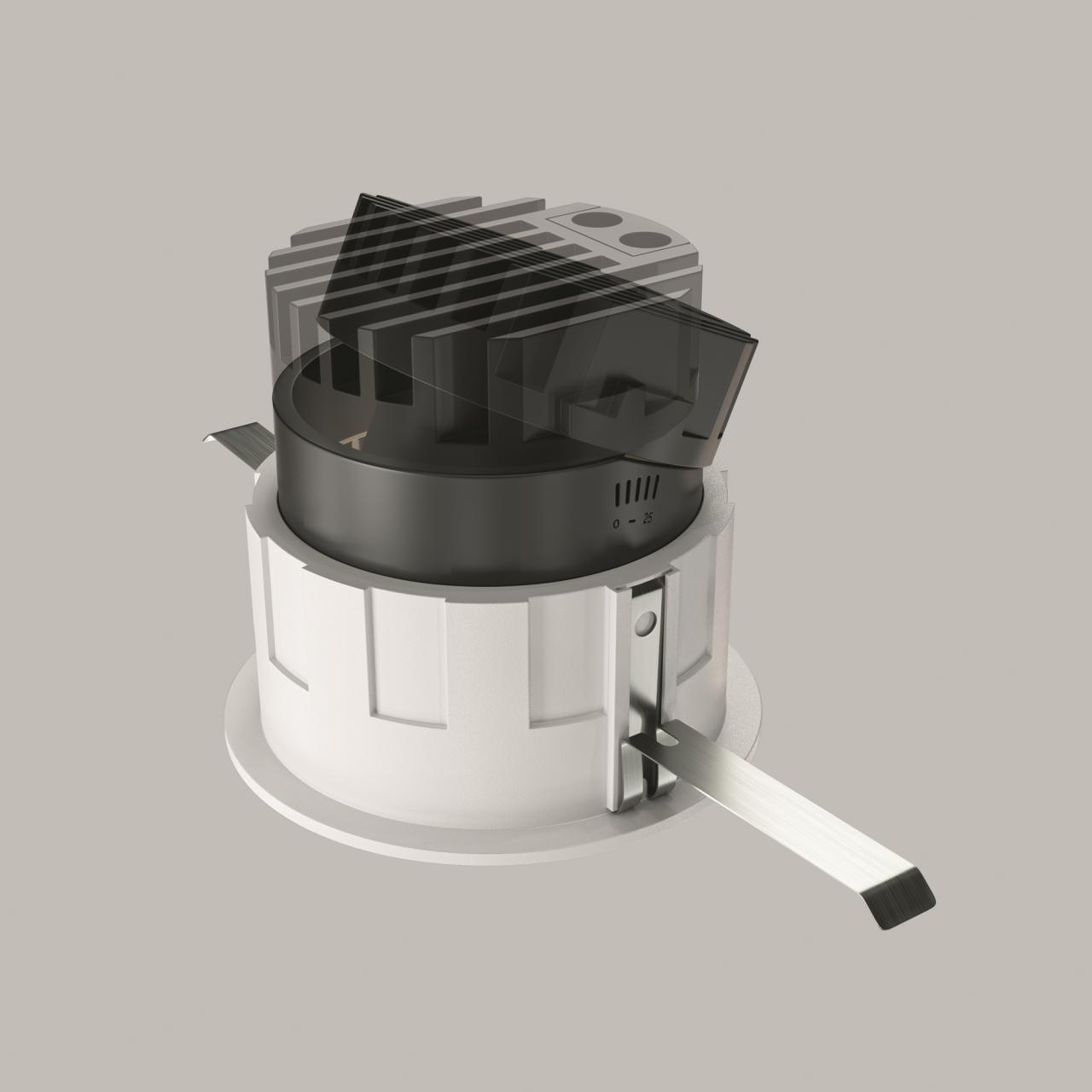 Дополнительная картинка Встраиваемый светильник Technical DL057-10W3K-W