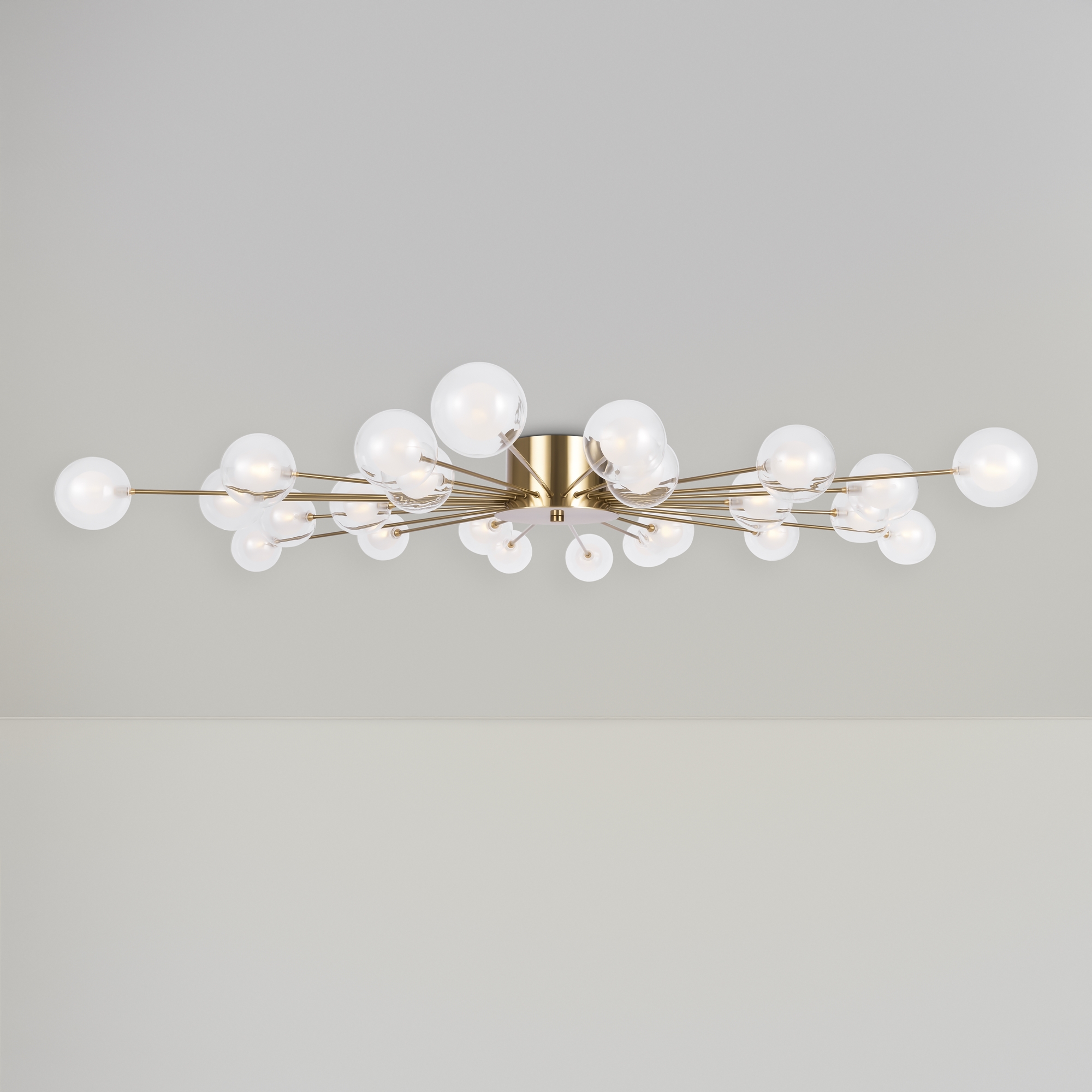 Дополнительная картинка Потолочная люстра Freya FR5242CL-24BS1