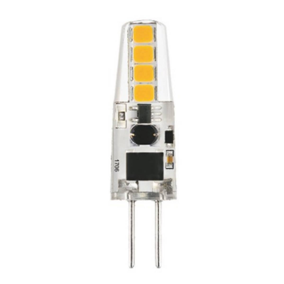 Картинка Лампа светодиодная Voltega G4 2W 2800K прозрачная VG9-K1G4warm2W-12 7142