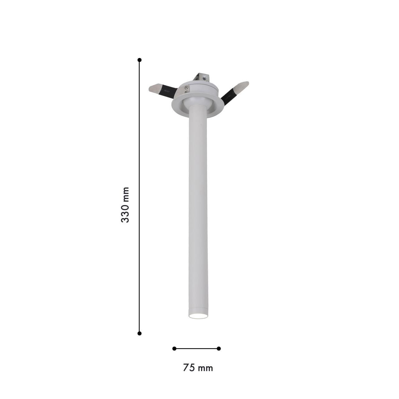 Дополнительная картинка Встраиваемый спот Favourite Clivo 2233-1U