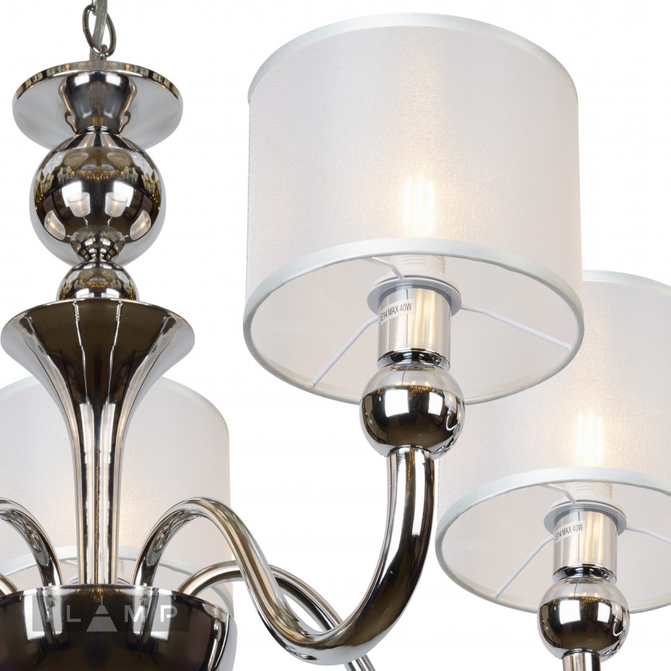 Дополнительная картинка Подвесная люстра iLamp Spring RM1690/5CR