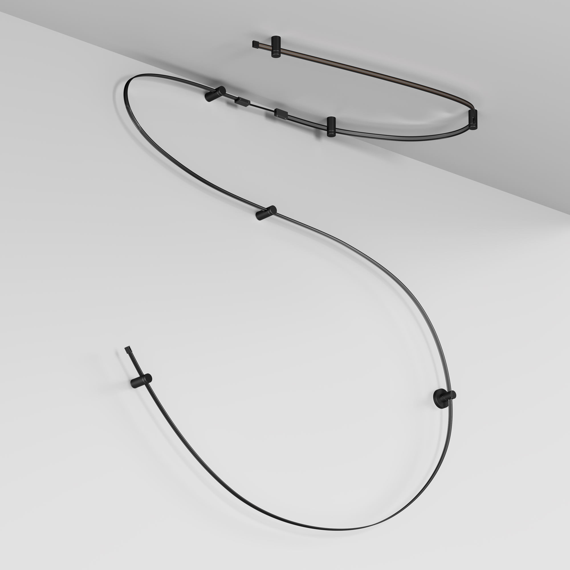 Дополнительная картинка Шинопровод накладной/подвесной Technical TRX200-115B