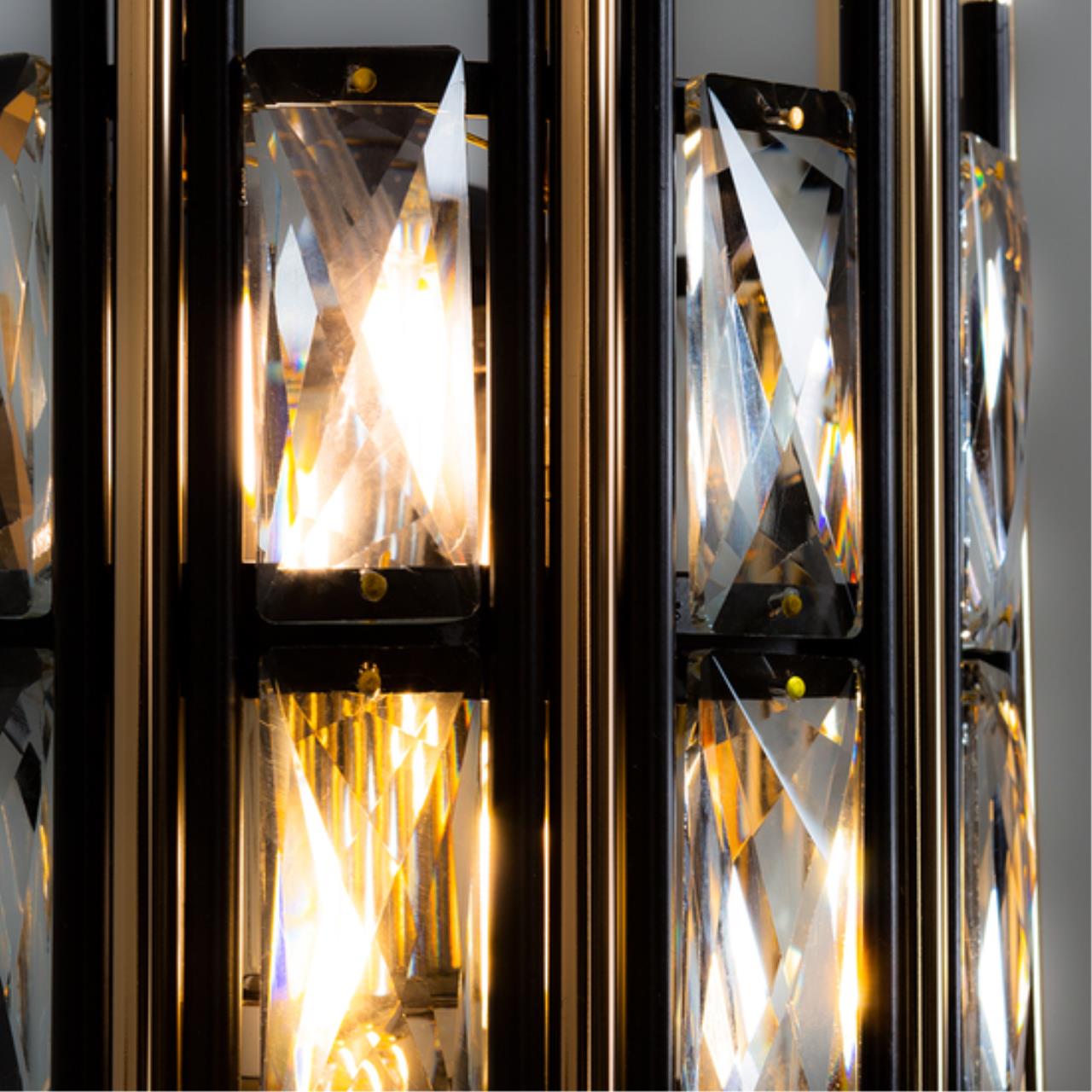 Картинка Настенный светильник Arte Lamp ALRUBA A1043AP-2BK