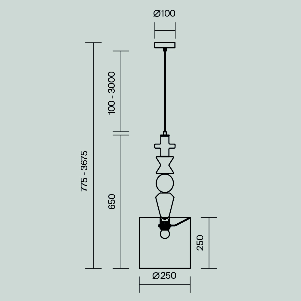 Дополнительная картинка Подвесной светильник Maytoni MOD298PL-01W1