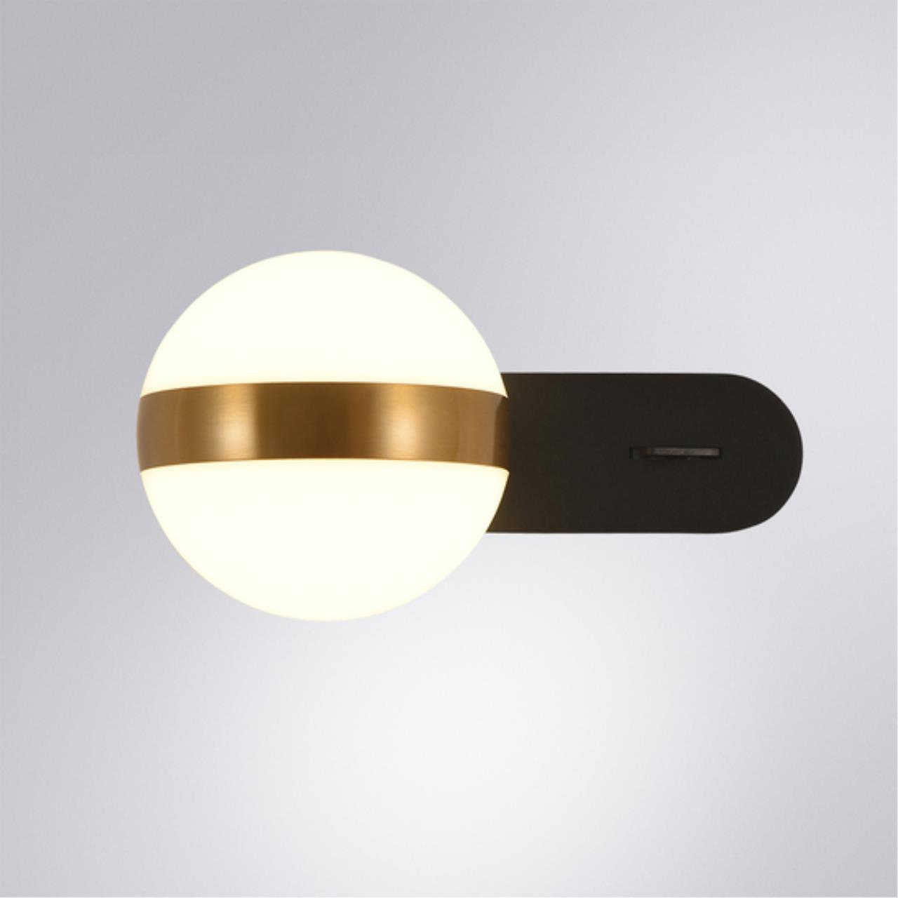 Дополнительная картинка Настенный светильник Arte Lamp FURUD A2125AP-1BK