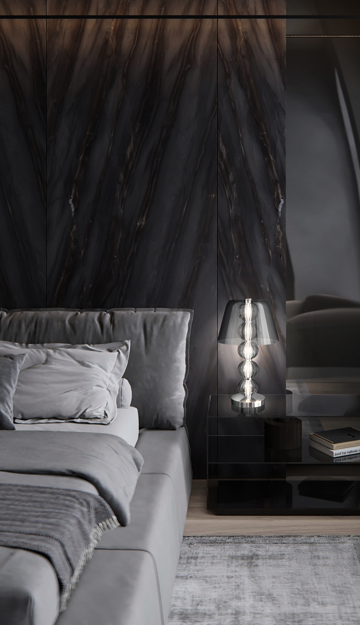 Дополнительная картинка Настольный светильник Maytoni Amulet MOD555TL-L9CH4K