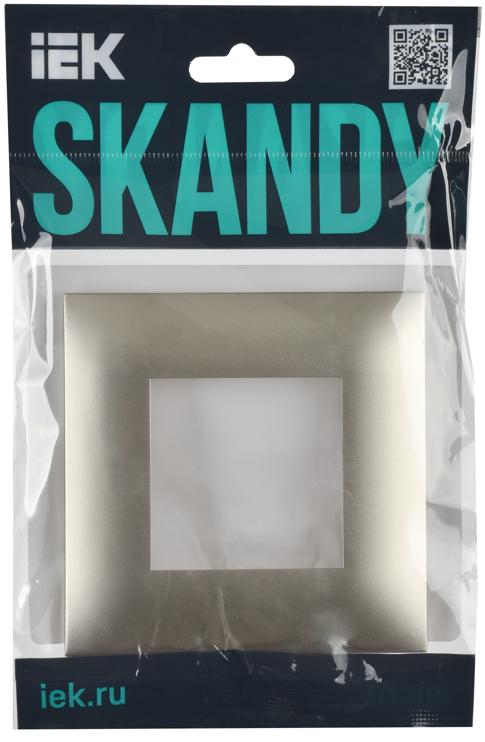 SKANDY Рамка 1-мест. SK-F01Sh шамп. IEK