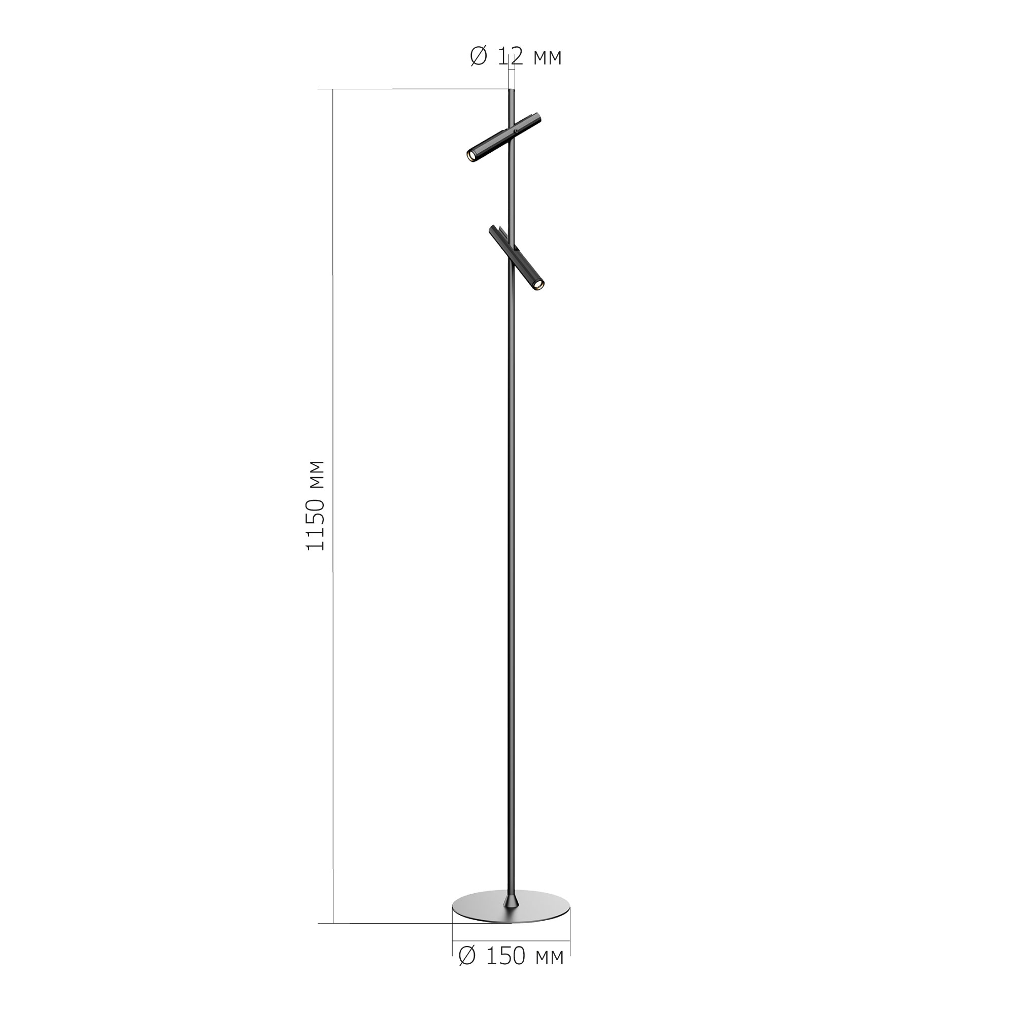Картинка SL6210.405.02 Светильник напольный ST-Luce 