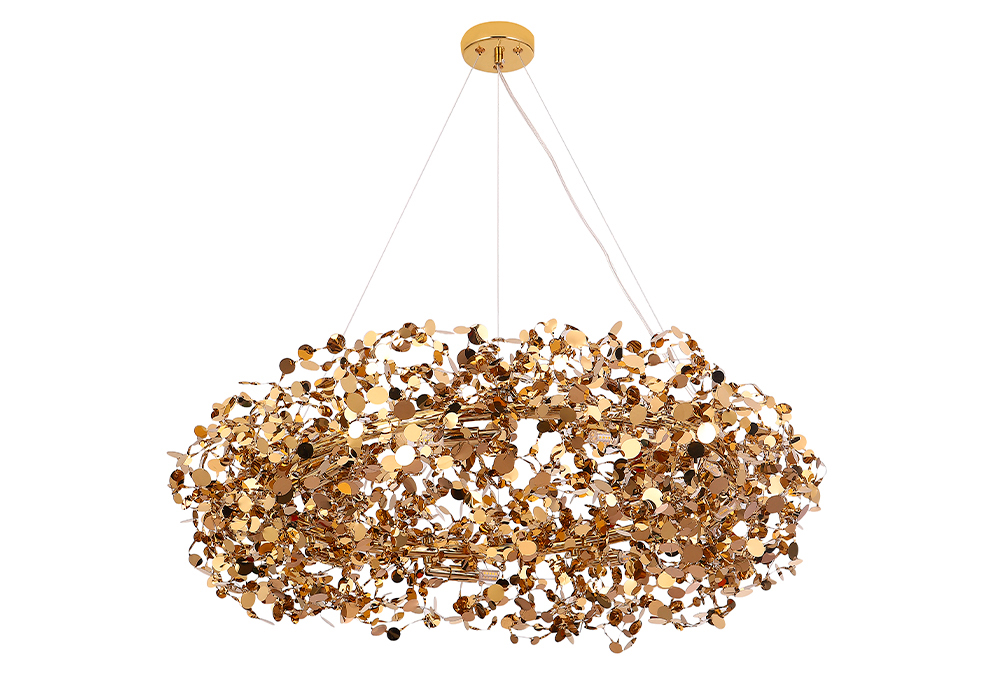 CRYSTAL LUX Люстра GARDEN SP9 D800 GOLD 1861/309
