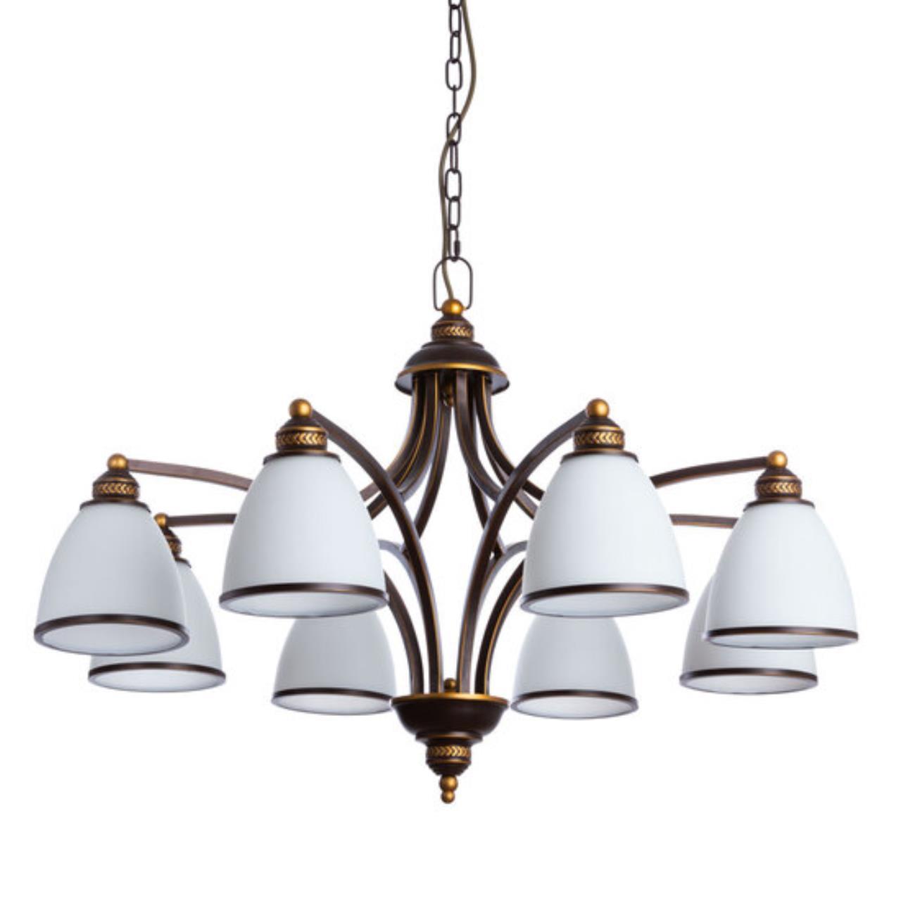 Дополнительная картинка Подвесная люстра Arte Lamp Bonito A9518LM-8BA