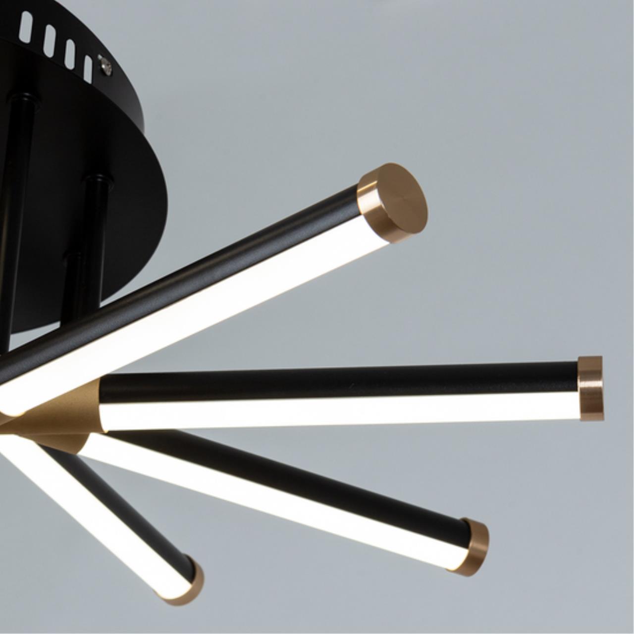 Картинка Потолочный светильник Arte Lamp FERNANDO A2199PL-5BK