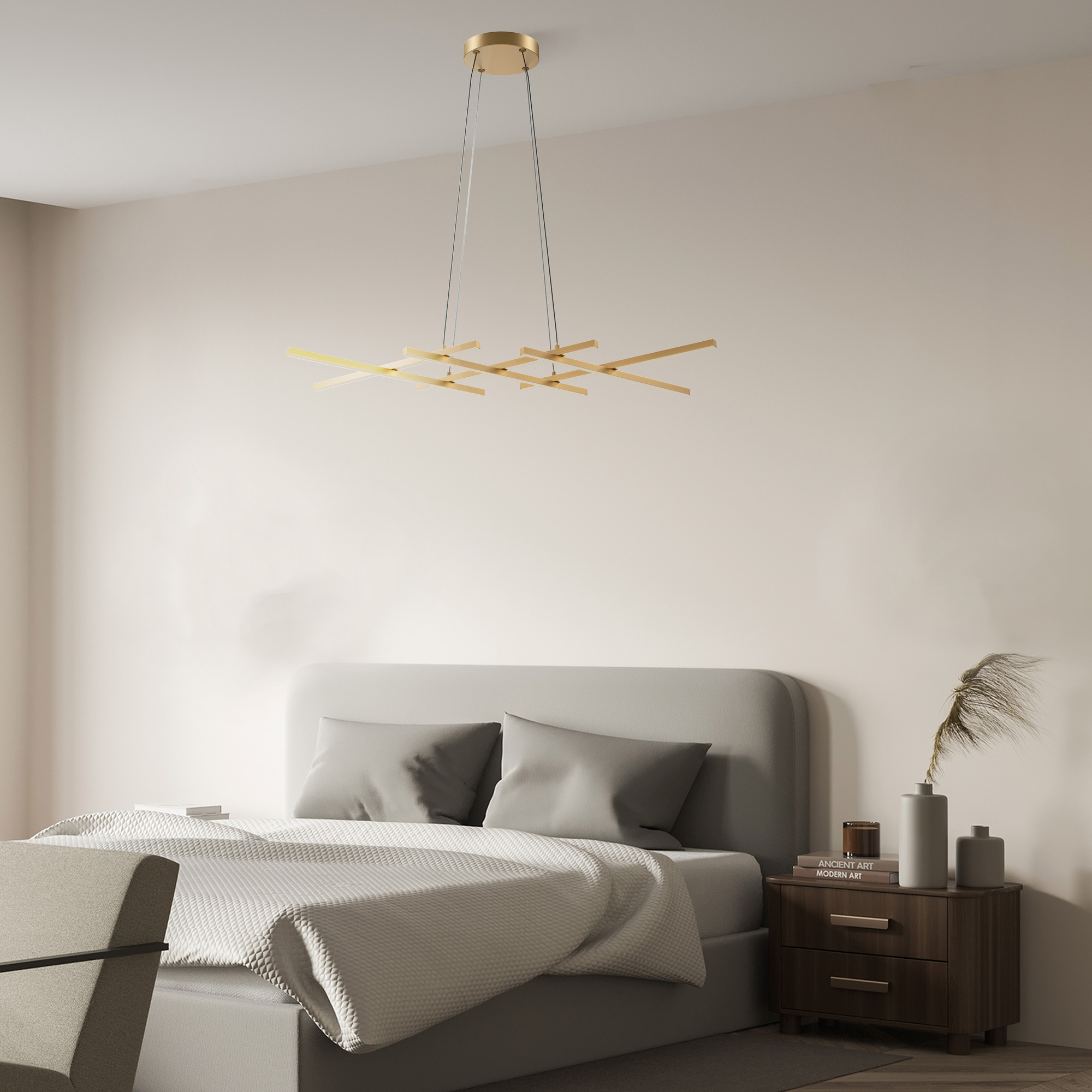 Дополнительная картинка Подвесной светильник Maytoni MOD244PL-L50BSK