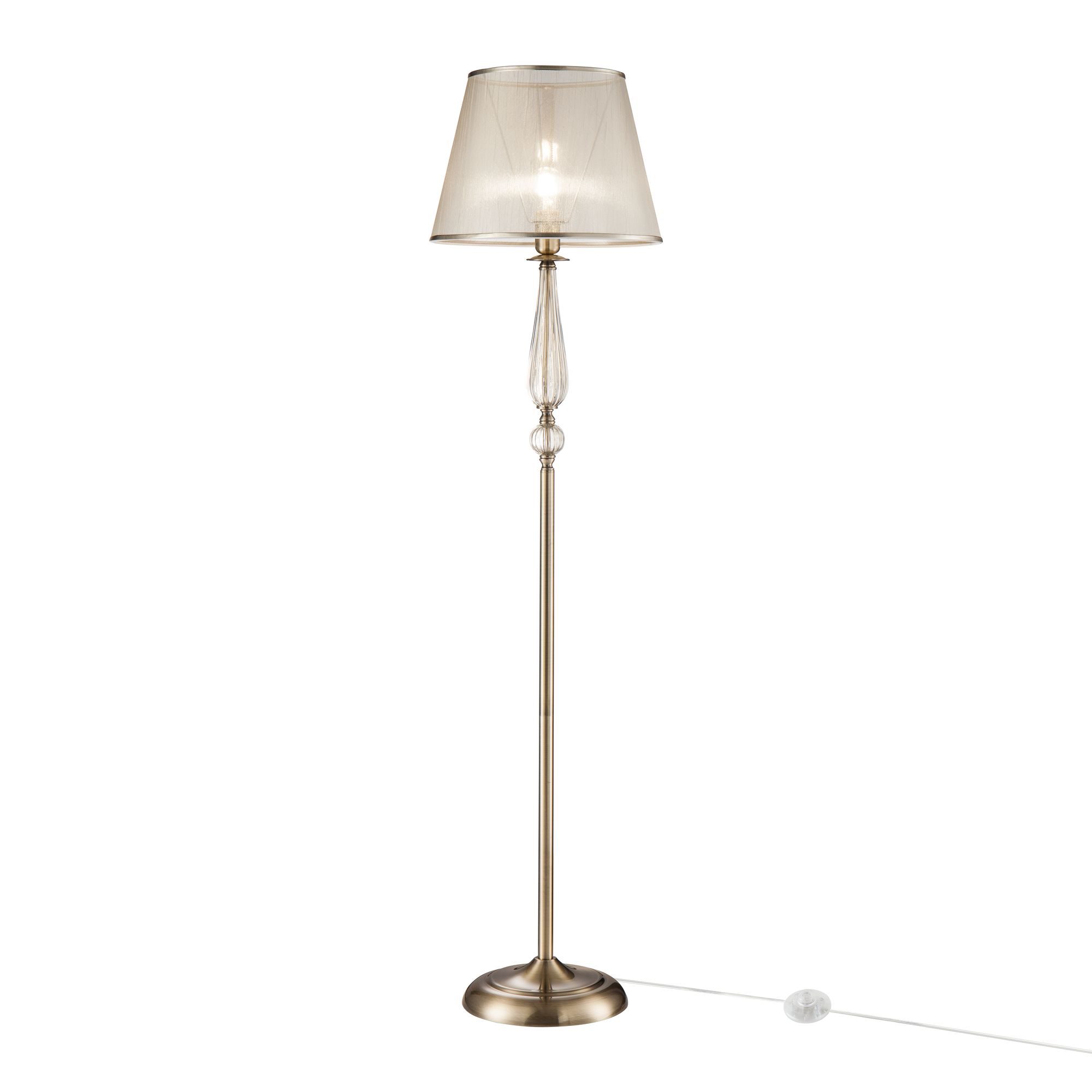 Картинка Торшер Freya Inessa FR2685FL-01BZ