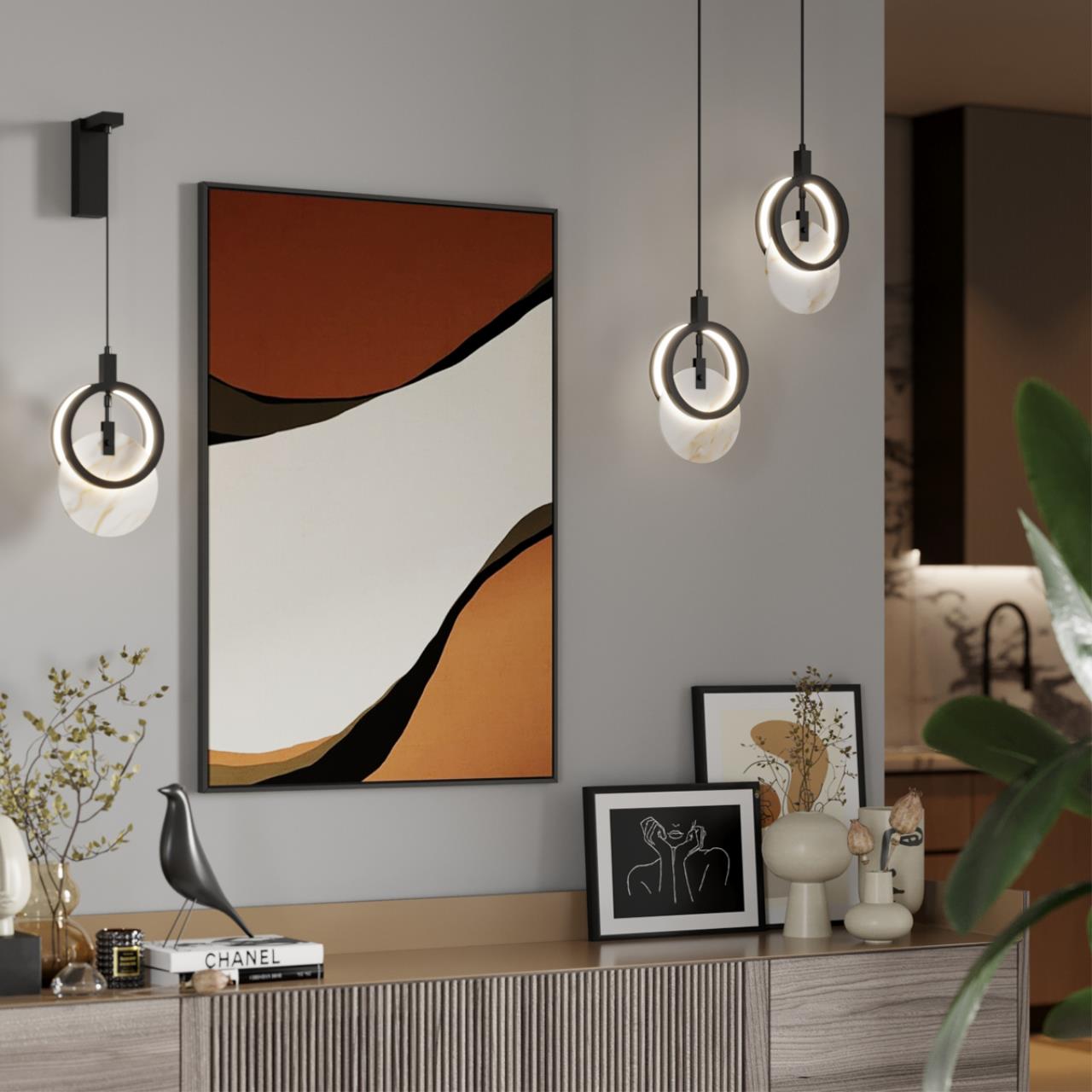 Картинка 5422/17L Odeon Light Подвесной светильник MERCURY