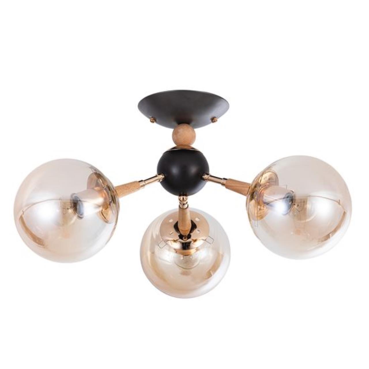 Картинка Потолочный светильник Arte Lamp BOSTON A4485PL-3BK