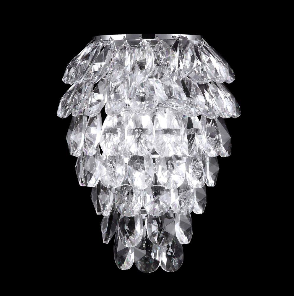Дополнительная картинка Бра Crystal Lux CHARME AP3 CHROME/TRANSPARENT Crystal Lux 1373/403