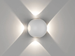 Настенный светильник SFERA-DBL, бел, 4Вт, 4000K, IP54, GW-A161-4-4-WH-NW