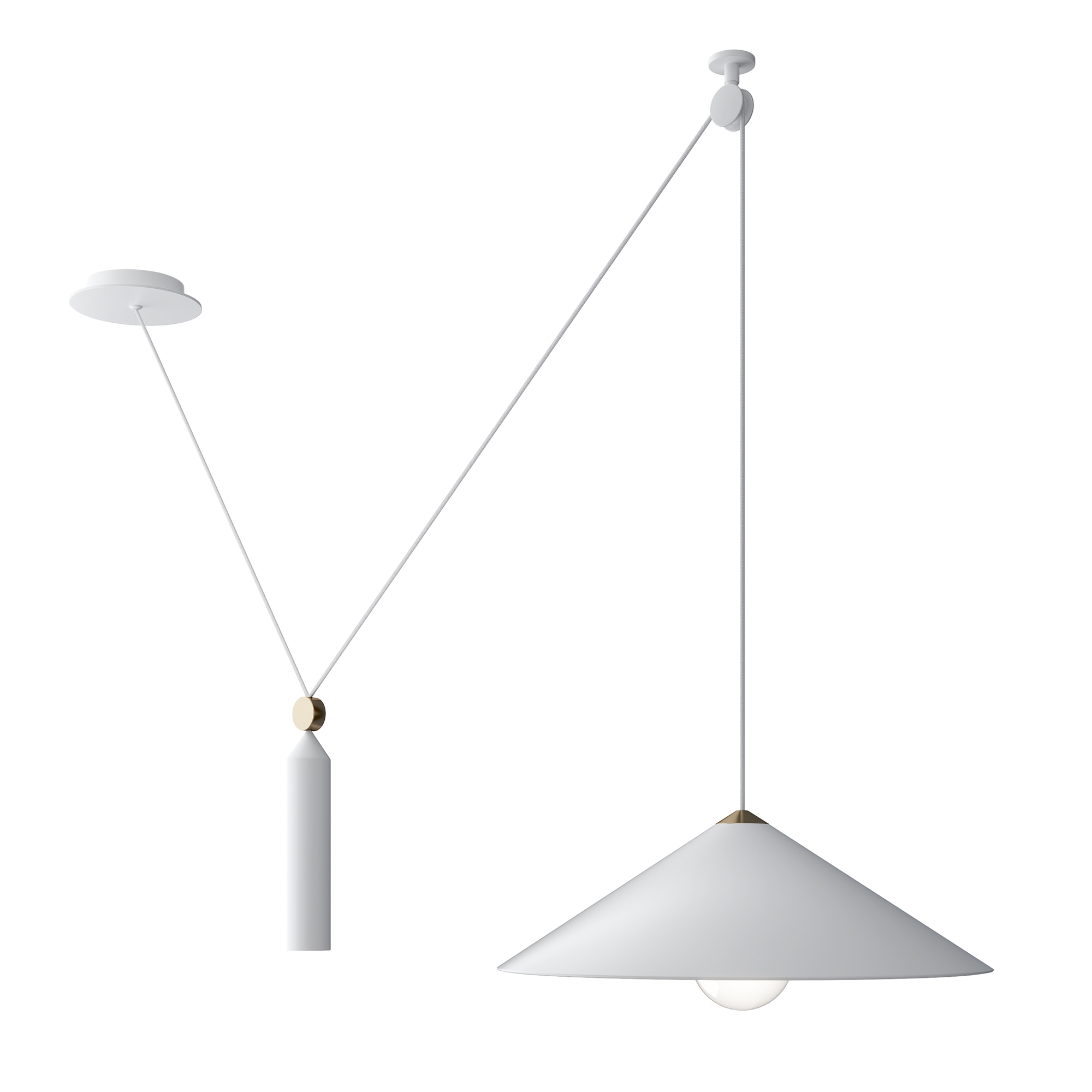 Дополнительная картинка Подвесной светильник Technical P080PL-01W