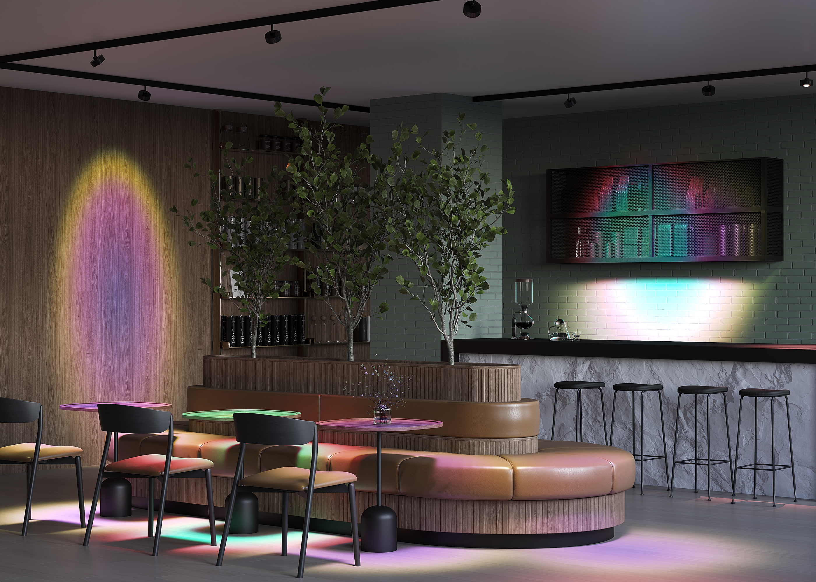 Дополнительная картинка Трековый светильник Technical TR217-2-15W4K-B