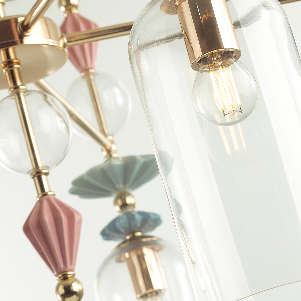 Картинка Подвесная люстра Odeon Light Classic Bizet 4855/7C