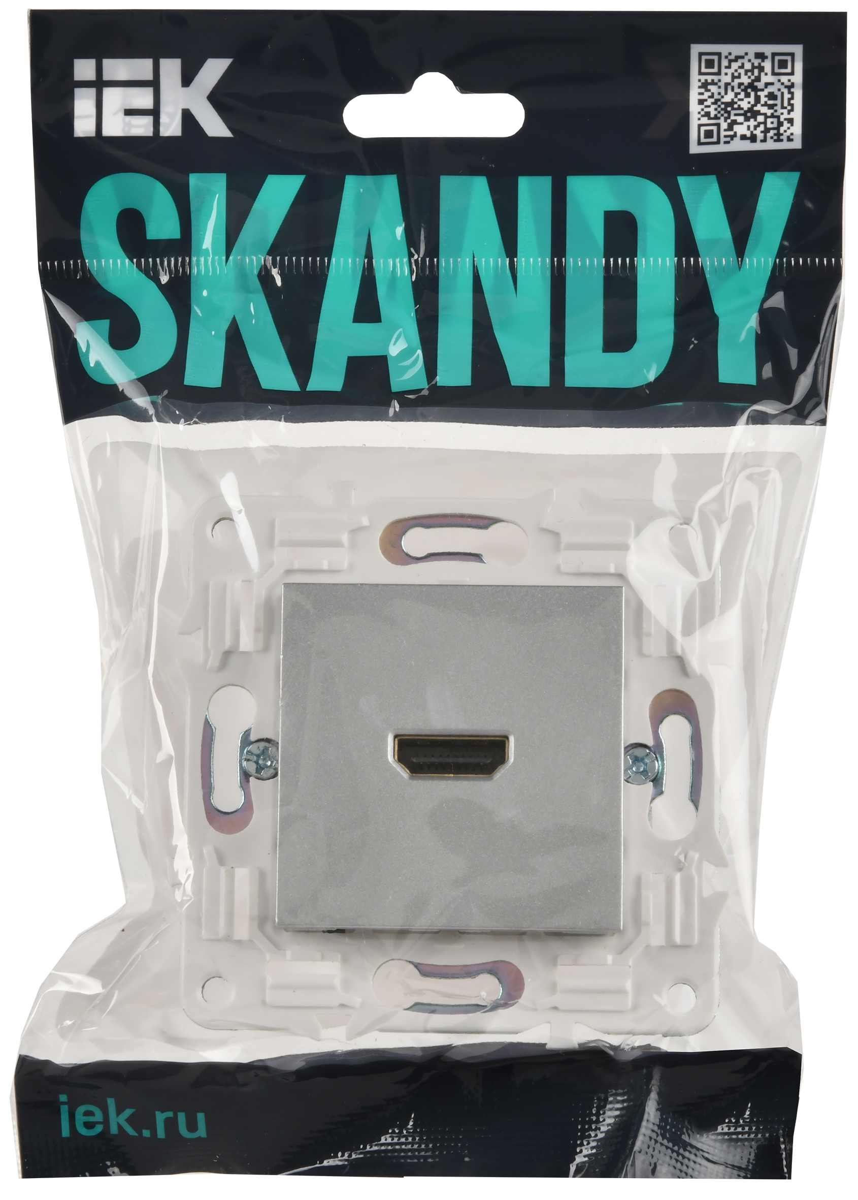 SKANDY Роз. HDMI SK-H01S сереб. IEK — фото 4