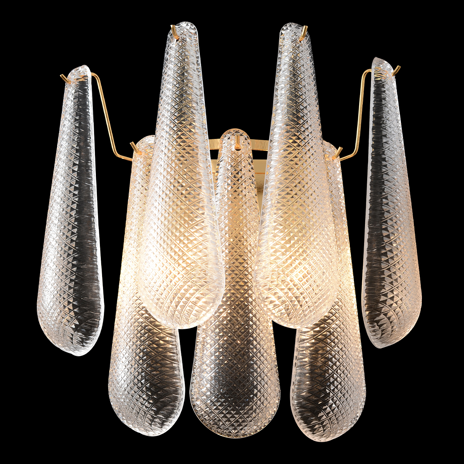 Настенный светильник Crystal Lux FONTAIN 1802/402