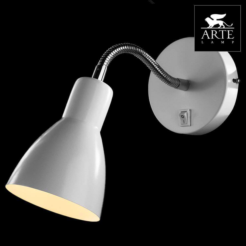 Дополнительная картинка Спот Arte Lamp Dorm A1408AP-1WH