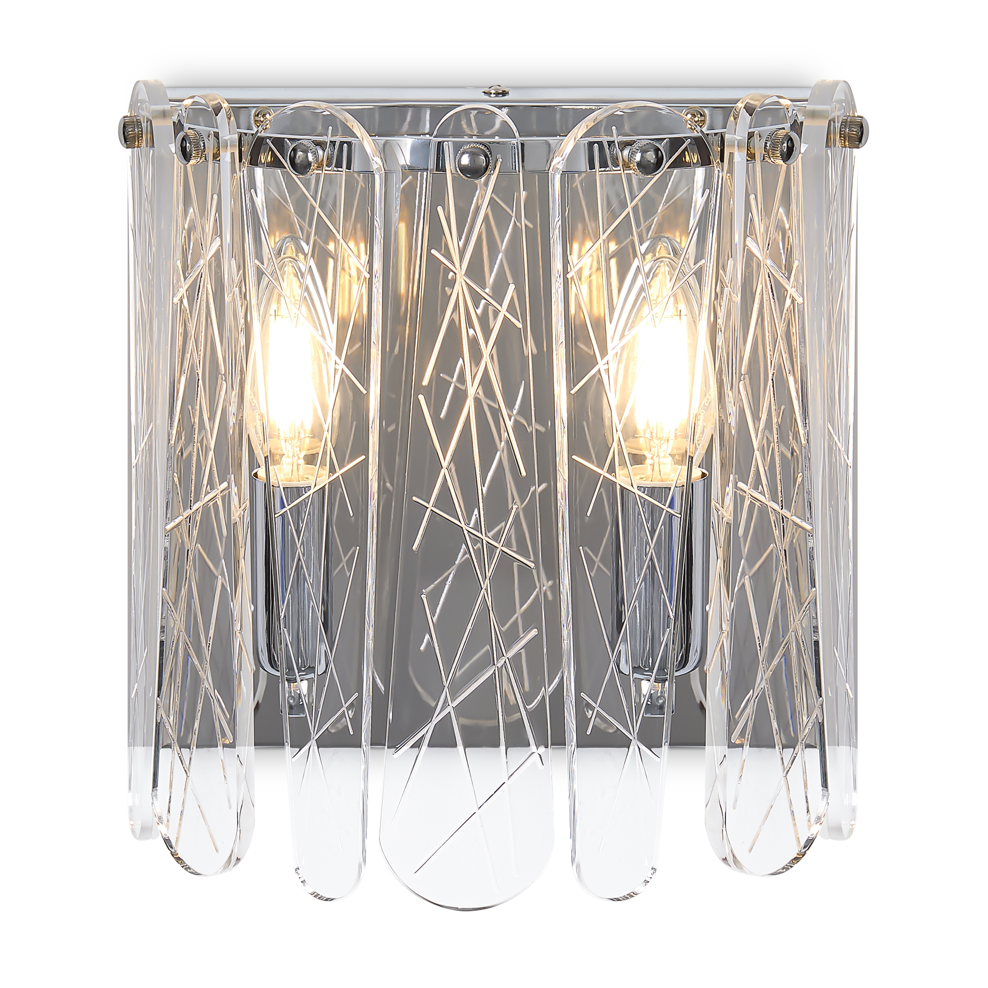 Декоративные настенные Настенный светильник (бра) Freya FR2048WL-02CH, доставка по Казахстану 