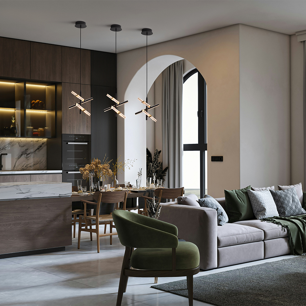 Дополнительная картинка Подвесной светильник Freya FR5557PL-L22B