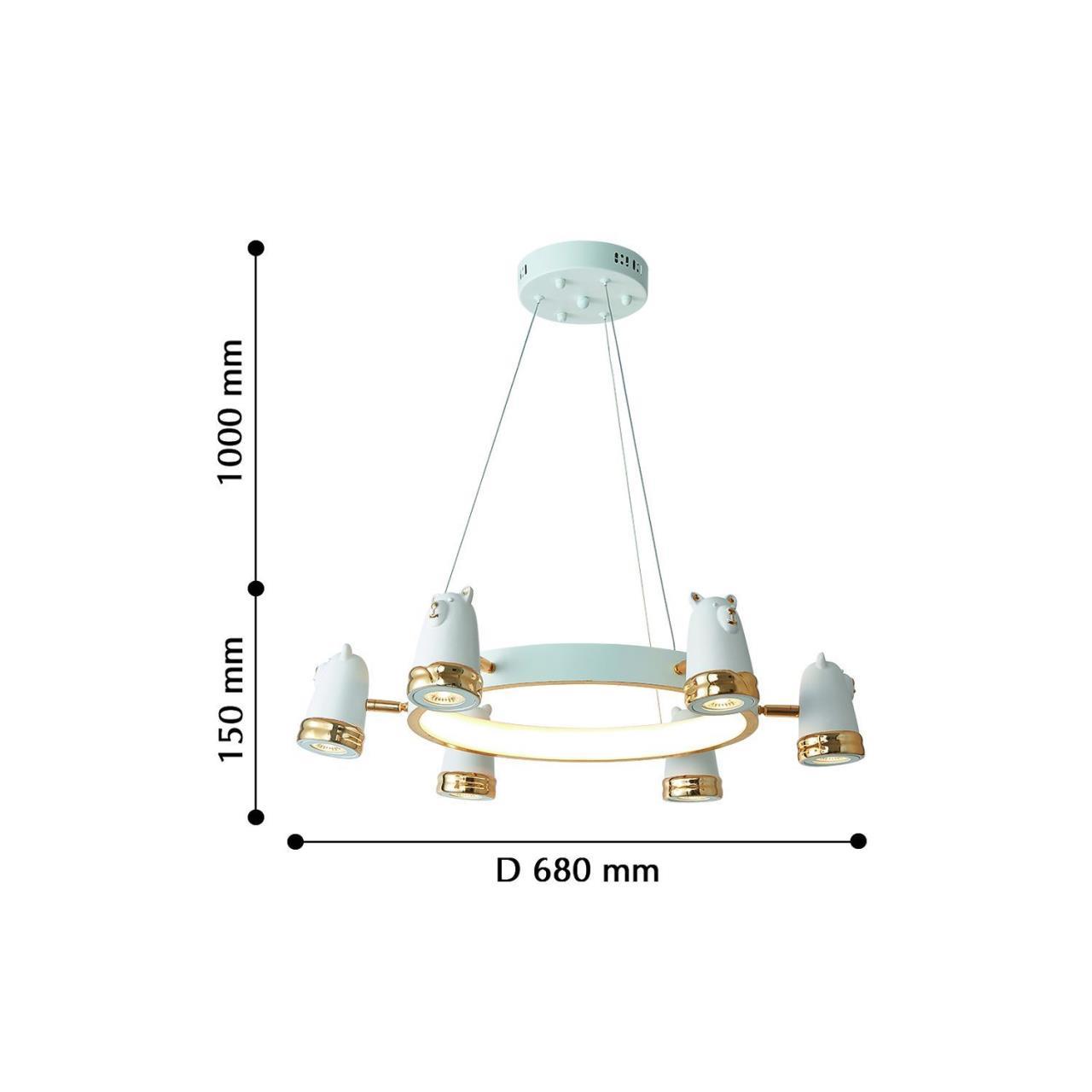 Картинка Подвесная люстра Favourite Taddy Bears 2451-6P