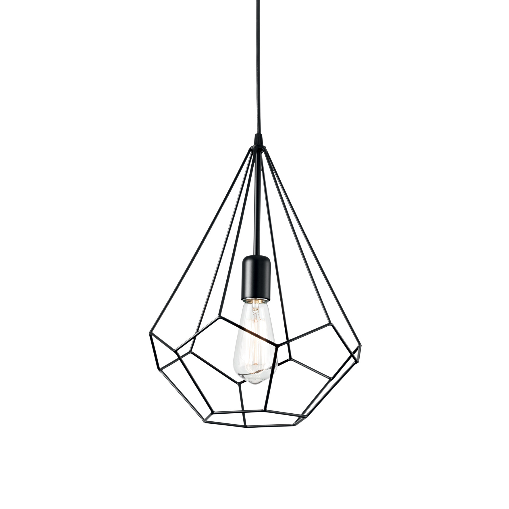 Дополнительная картинка Светильник AMPOLLA-2 SP1 NERO 148151