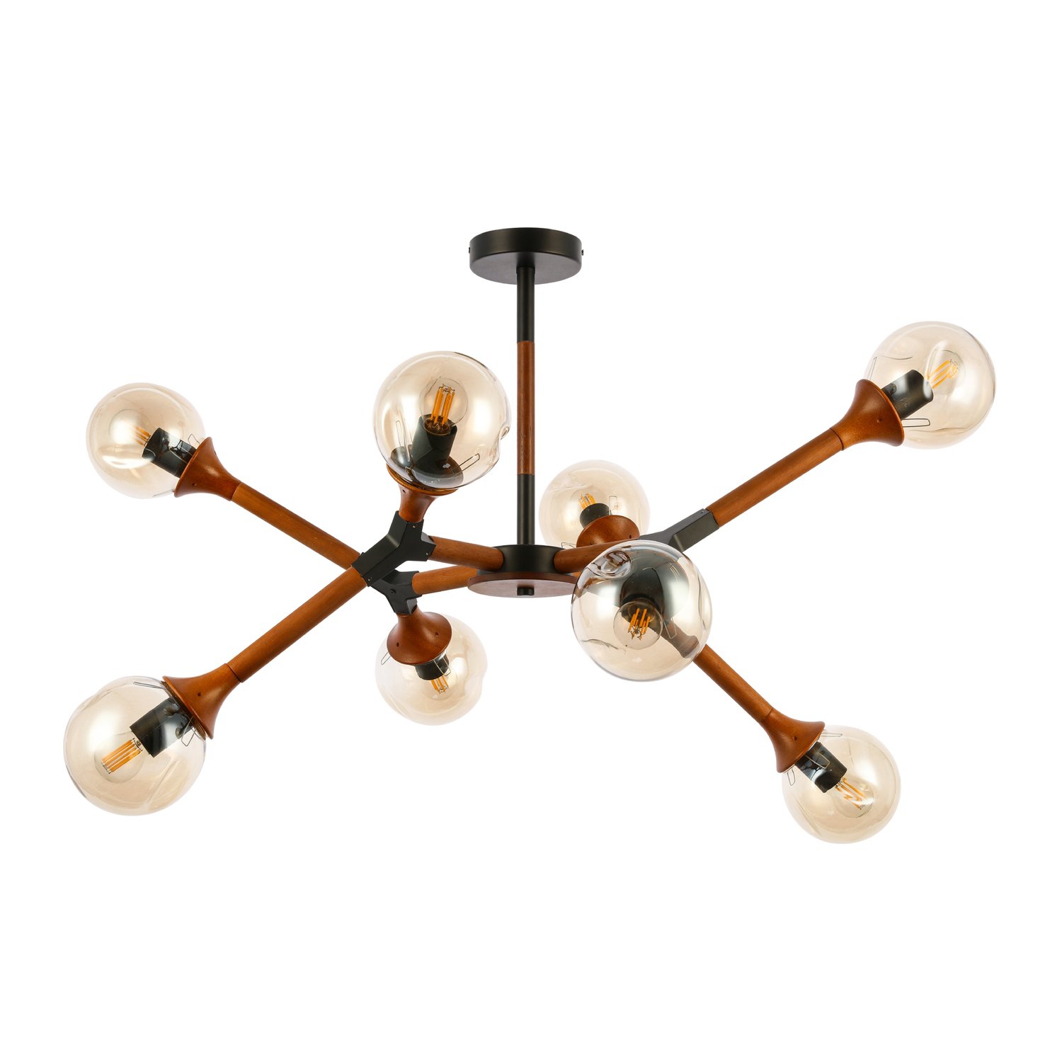 Дополнительная картинка Потолочная люстра Evoluce Raquel SLE109402-08