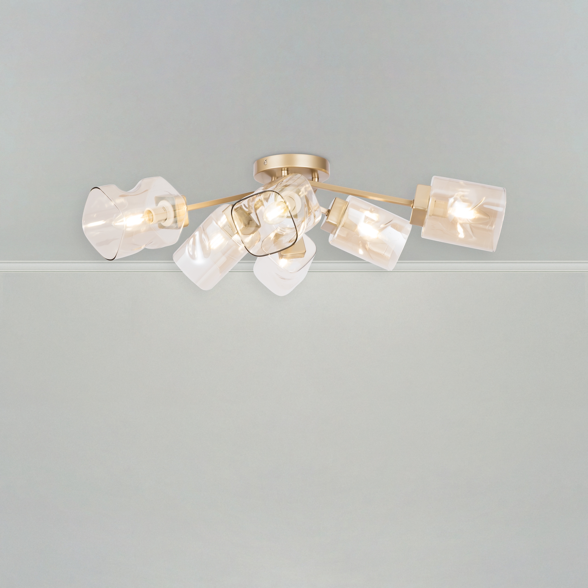 Дополнительная картинка Потолочная люстра Freya Isabella FR5095CL-06G