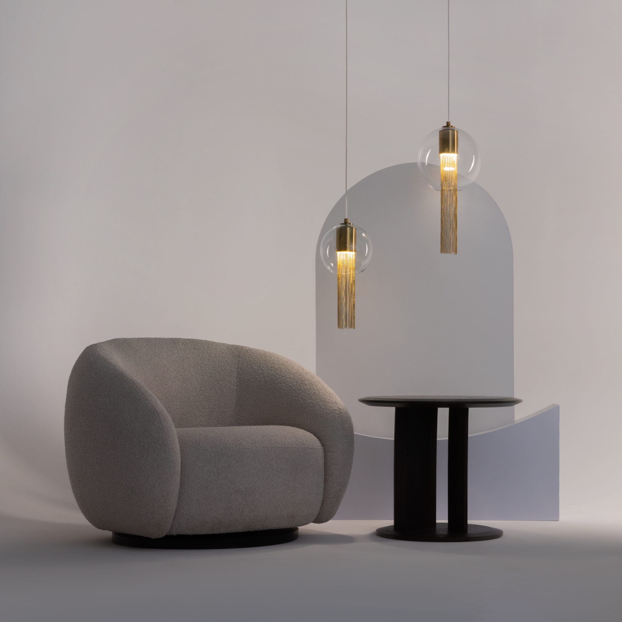 Дополнительная картинка Подвесной светильник Maytoni P095PL-01BZ