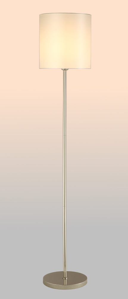 Картинка Торшер Crystal Lux SERGIO PT1 NICKEL Crystal Lux 2900/601