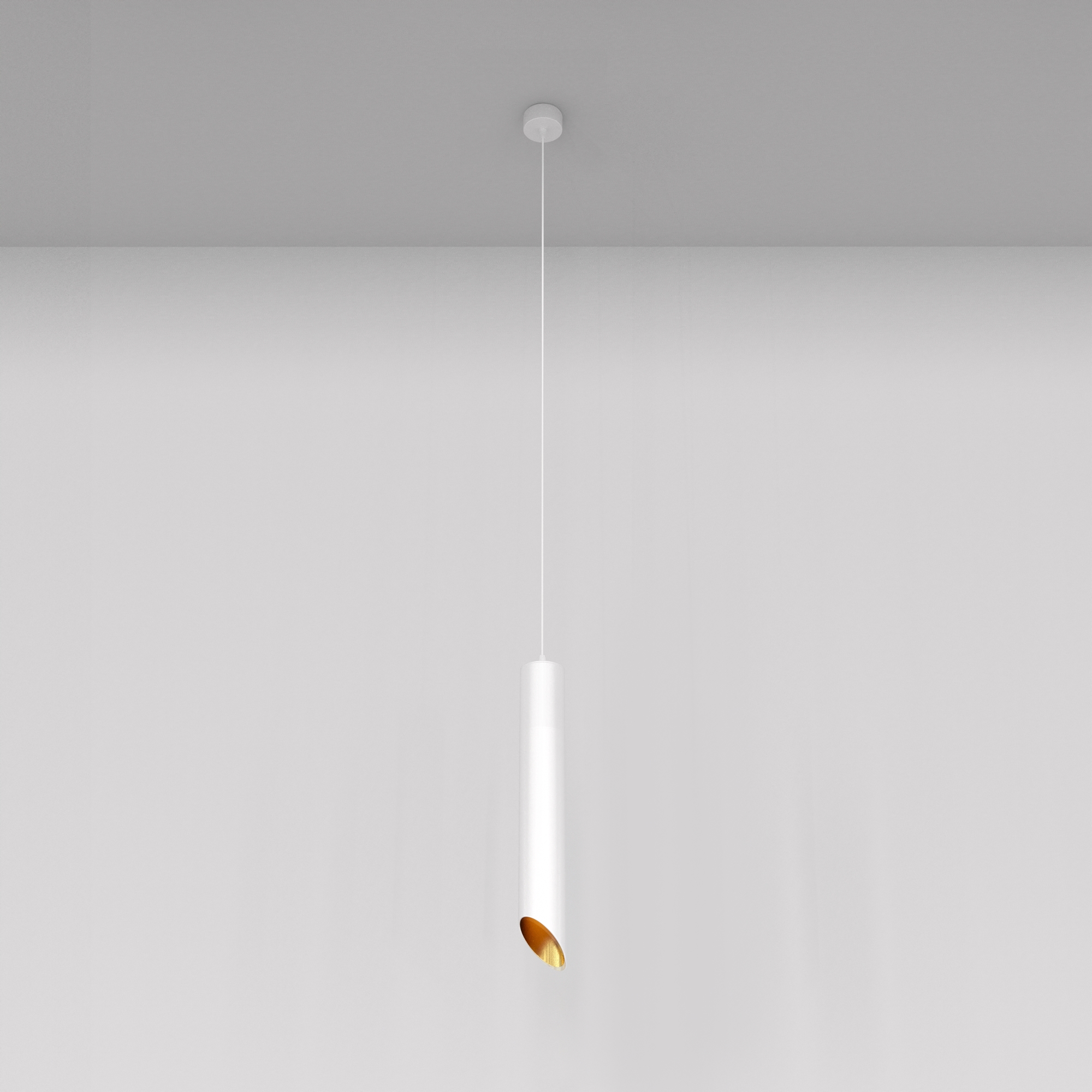 Дополнительная картинка Подвесной светильник Technical P044PL-01-40GU10-W