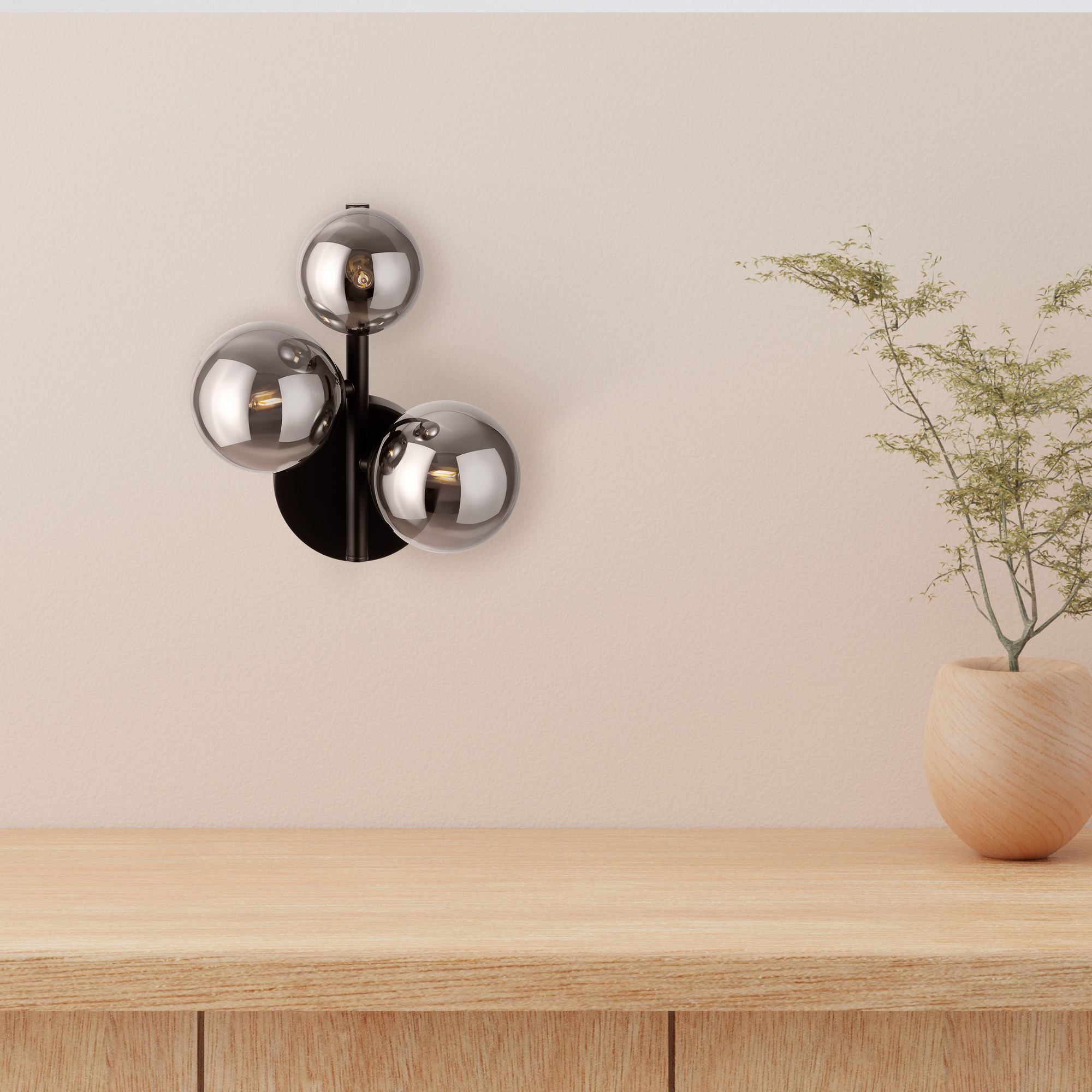 Дополнительная картинка Настенный светильник (бра) Maytoni MOD545WL-03B