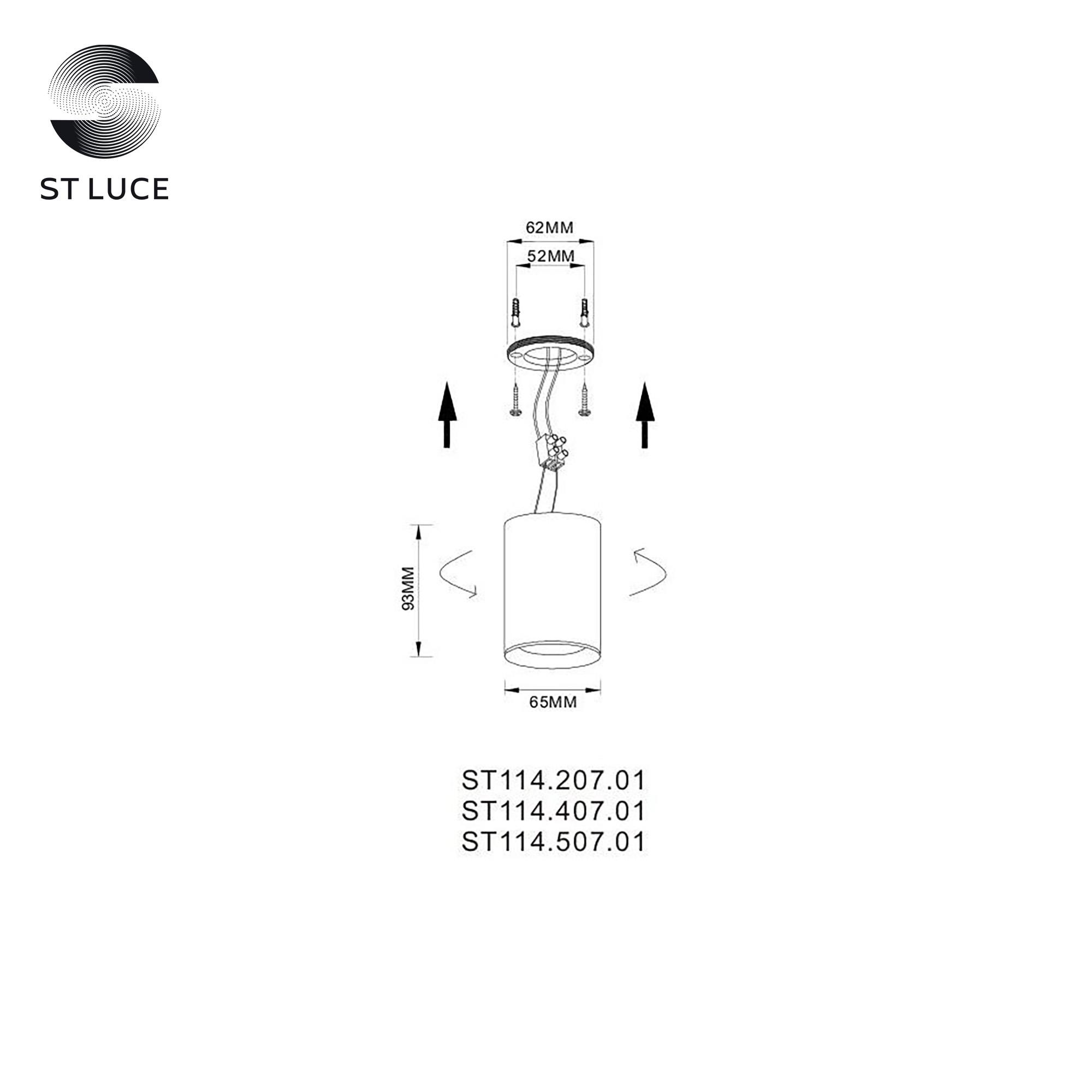 Картинка Потолочный светильник ST Luce ST114.407.01