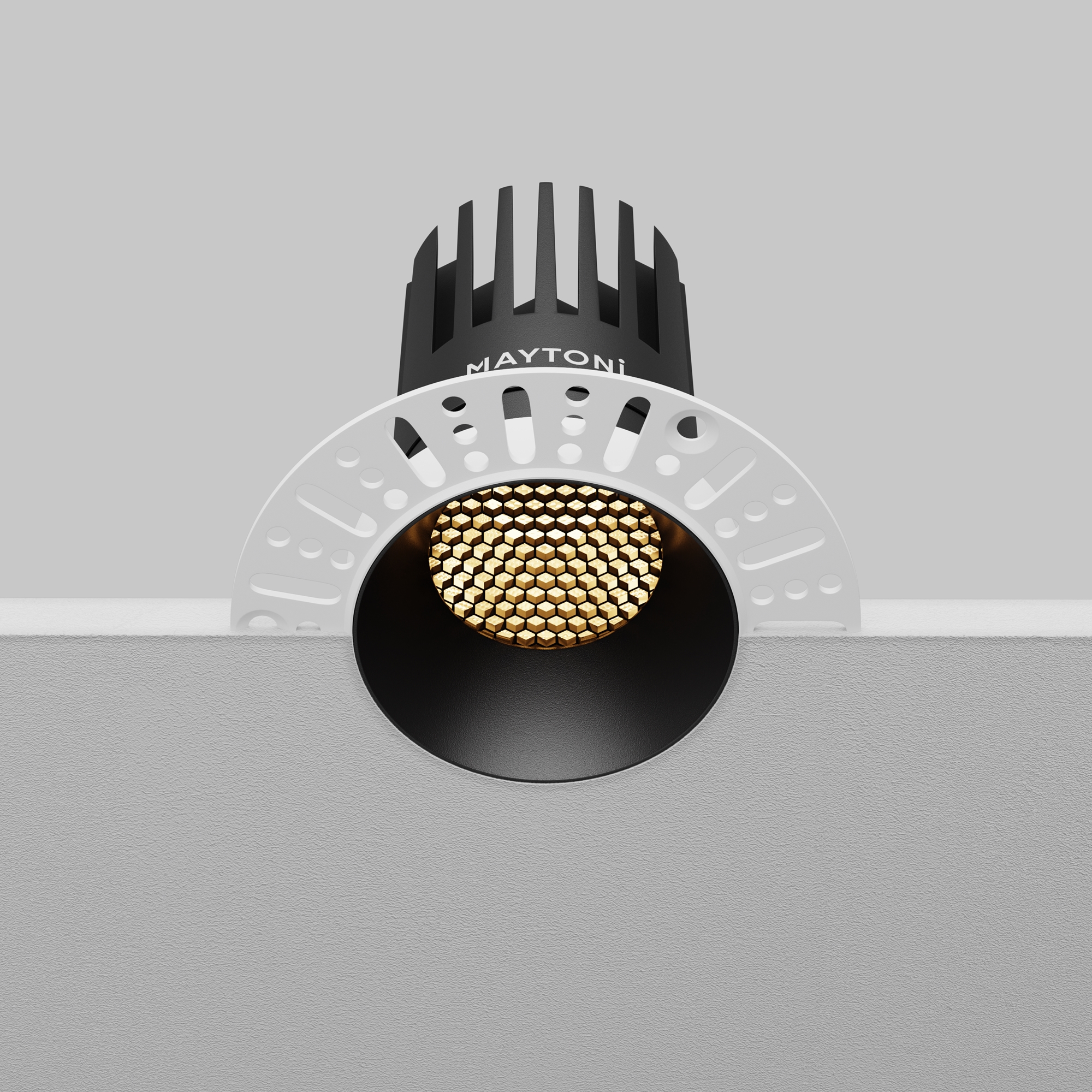 Картинка Встраиваемый светильник Technical DL121-15W-2.7K-TRS-B