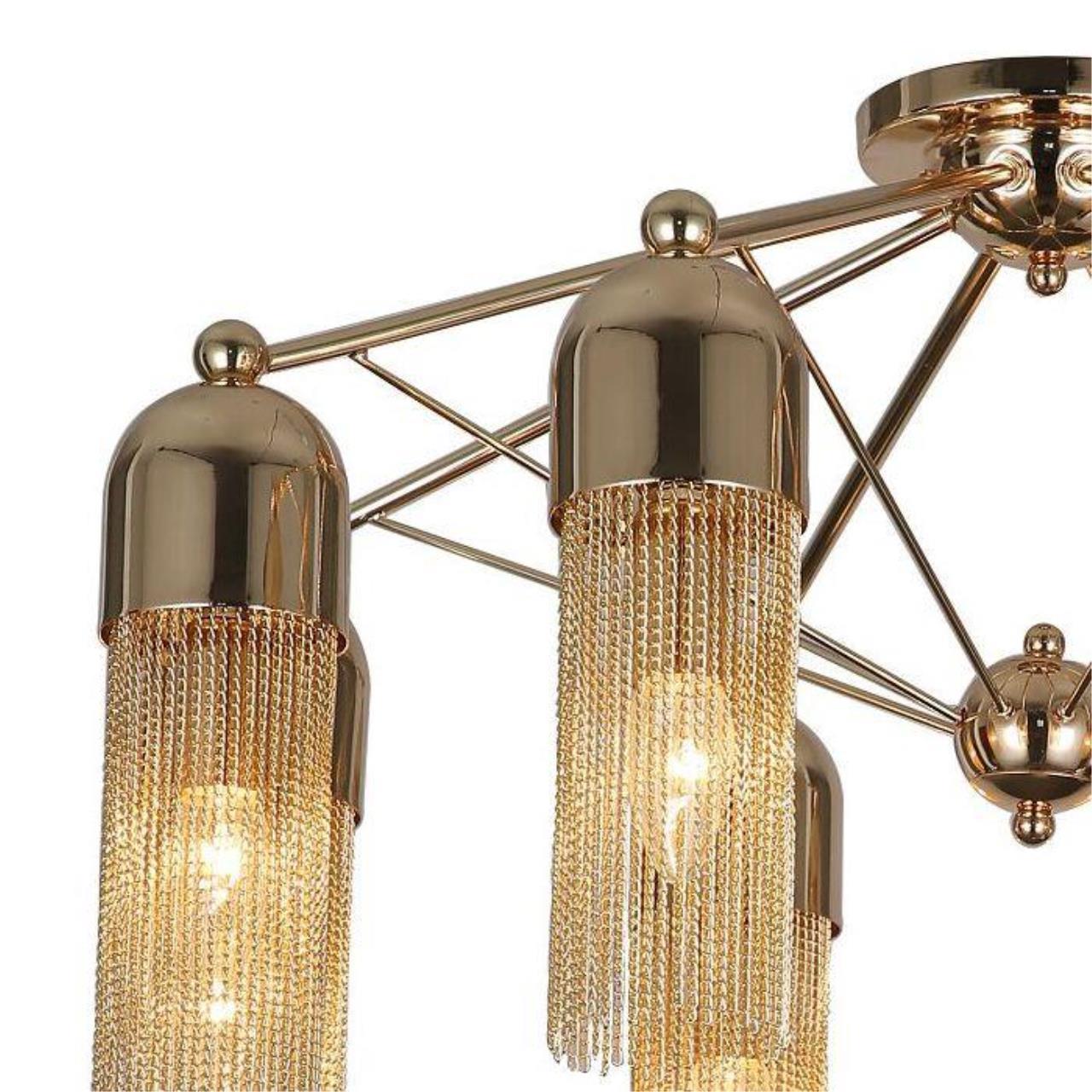 Дополнительная картинка Потолочная люстра Favourite Zaria 2739-8P